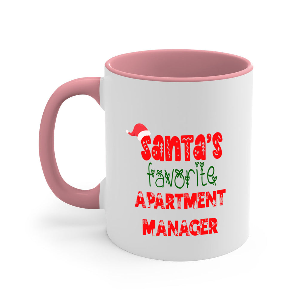 santas favorite apartment manager style 644#- christmas-Mug / Coffee Cup