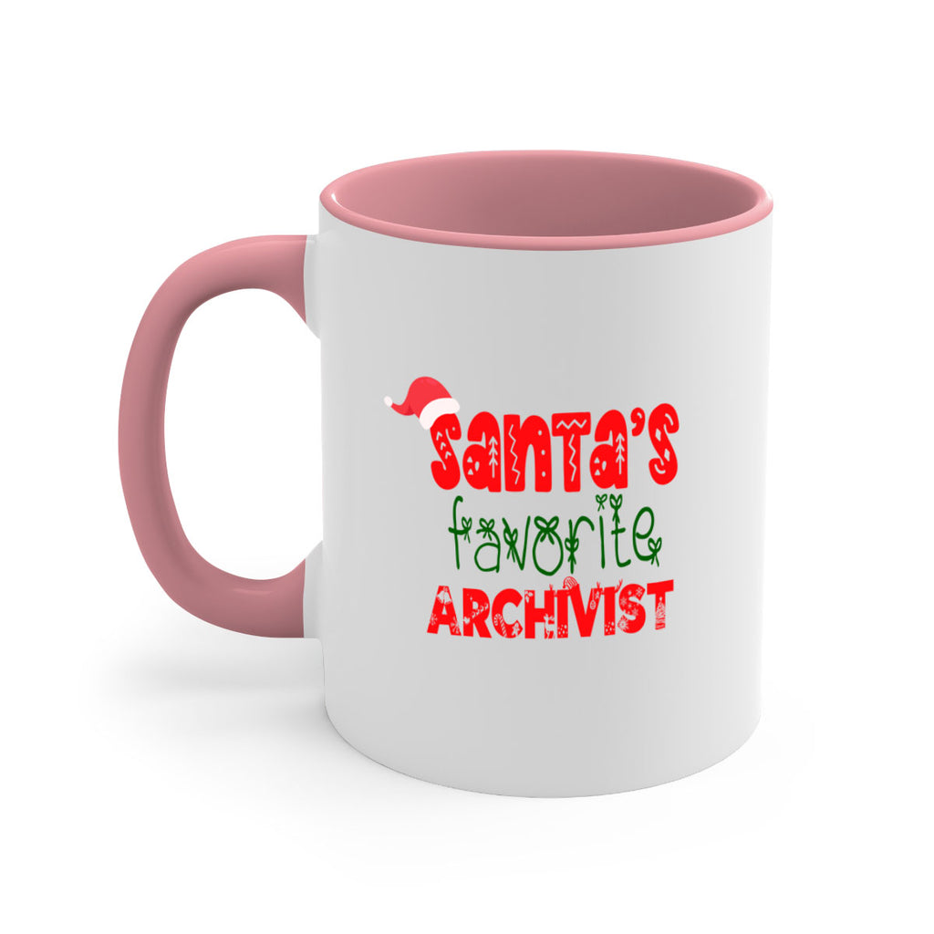santas favorite archivist style 650#- christmas-Mug / Coffee Cup