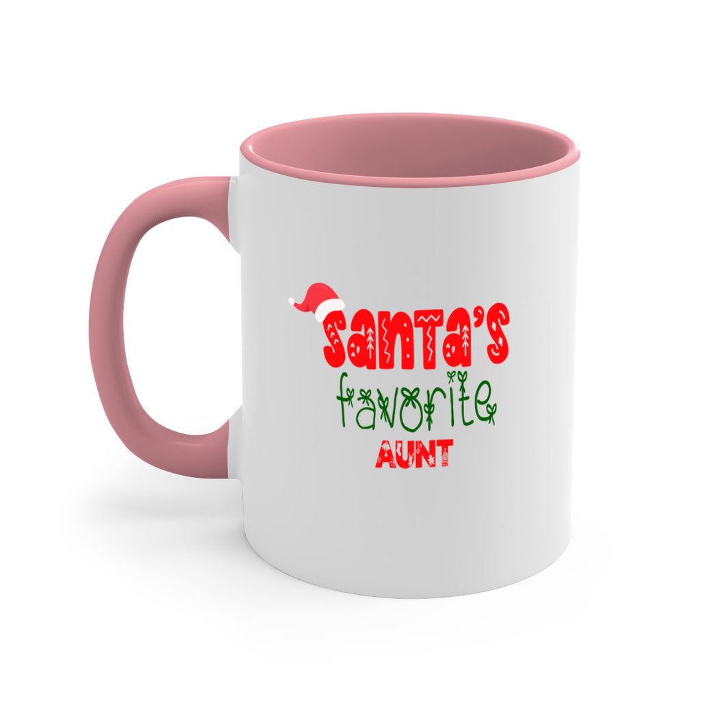santas favorite aunt style 666#- christmas-Mug / Coffee Cup