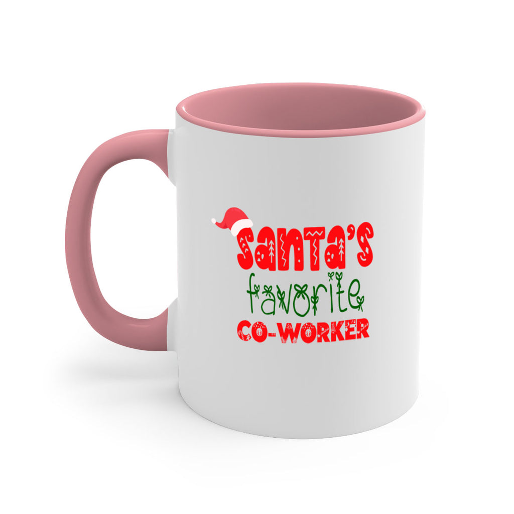 santas favorite co-worker style 723#- christmas-Mug / Coffee Cup
