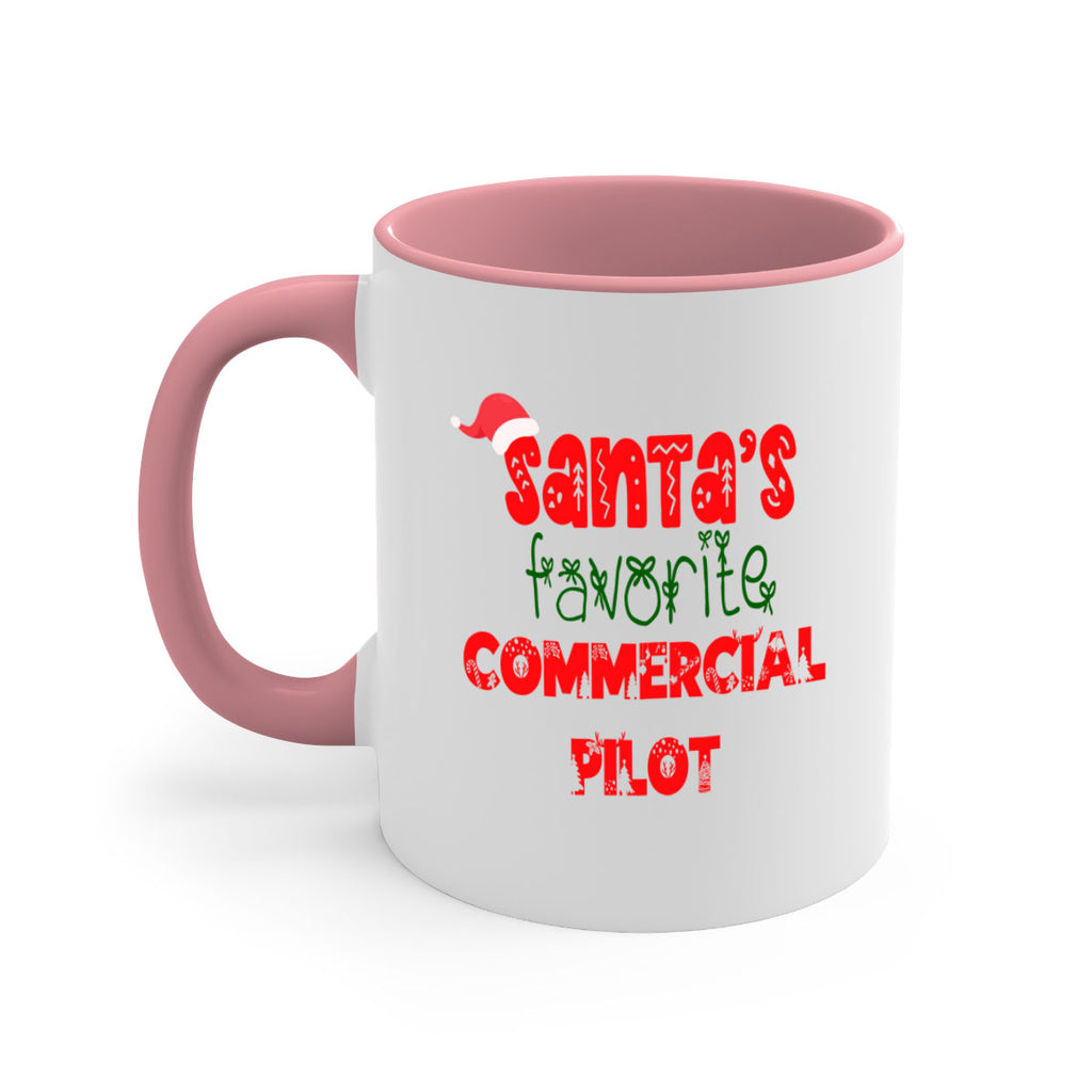 santas favorite commercial pilot style 729#- christmas-Mug / Coffee Cup