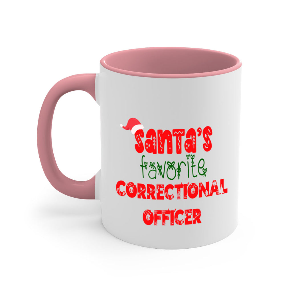 santas favorite correctional officer style 743#- christmas-Mug / Coffee Cup
