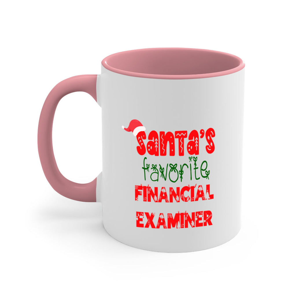 santas favorite financial examiner style 818#- christmas-Mug / Coffee Cup