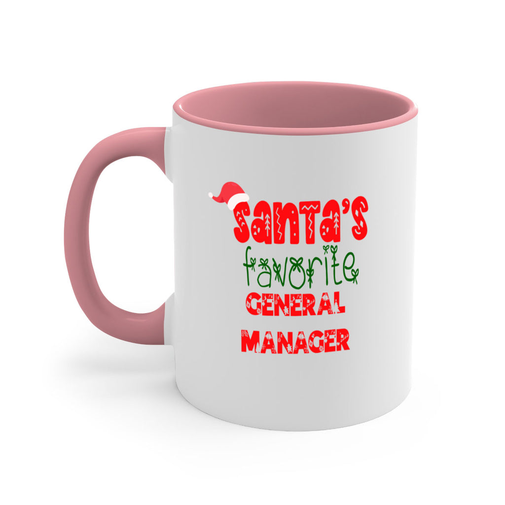 santas favorite general manager style 837#- christmas-Mug / Coffee Cup