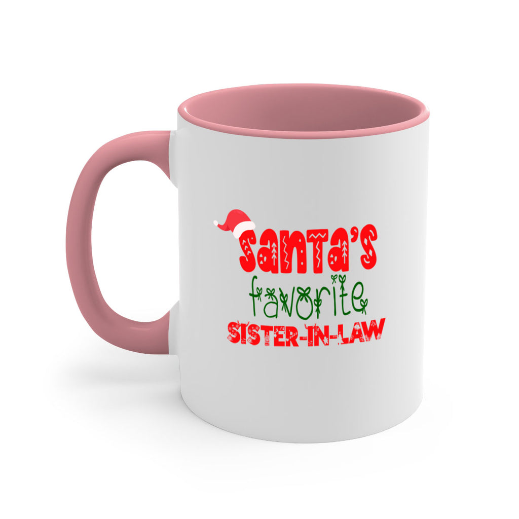 santas favorite sister-in-law style 1082#- christmas-Mug / Coffee Cup