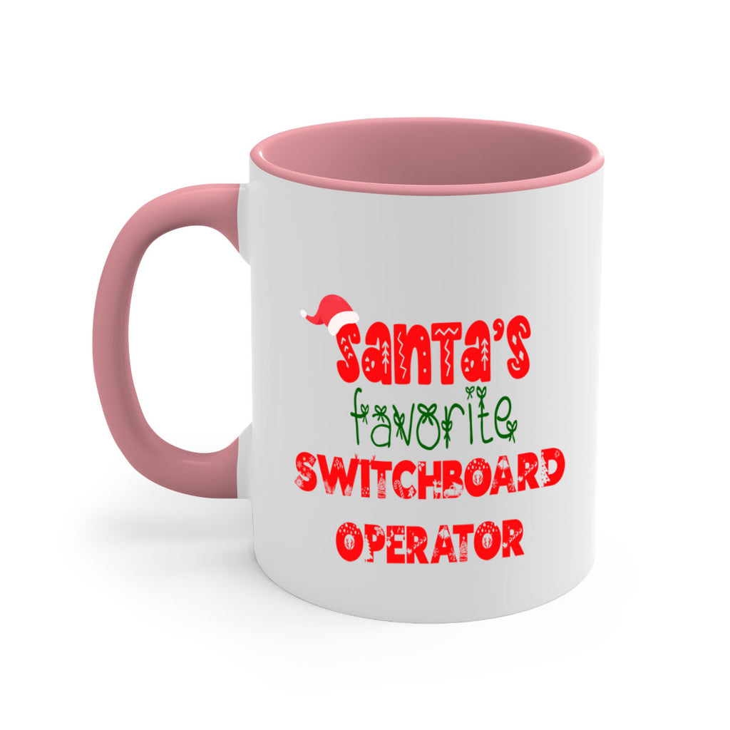 santas favorite switchboard operator style 1110#- christmas-Mug / Coffee Cup
