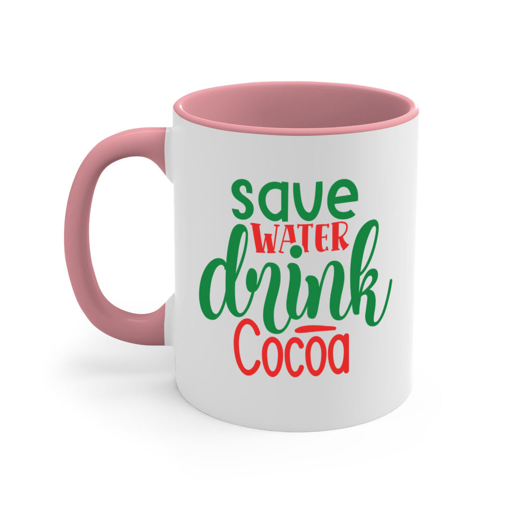 save water drink cocoa style 1167#- christmas-Mug / Coffee Cup