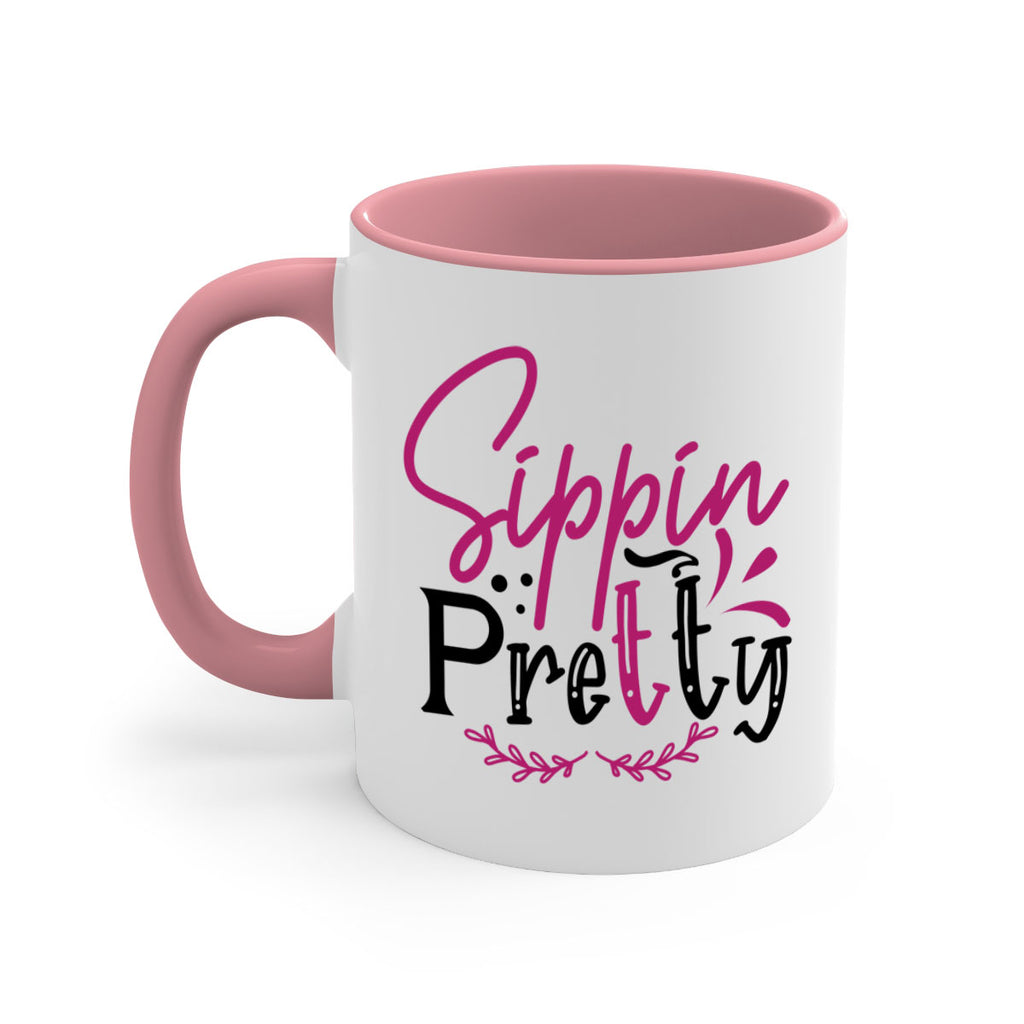 sippin pretty 161#- wine-Mug / Coffee Cup