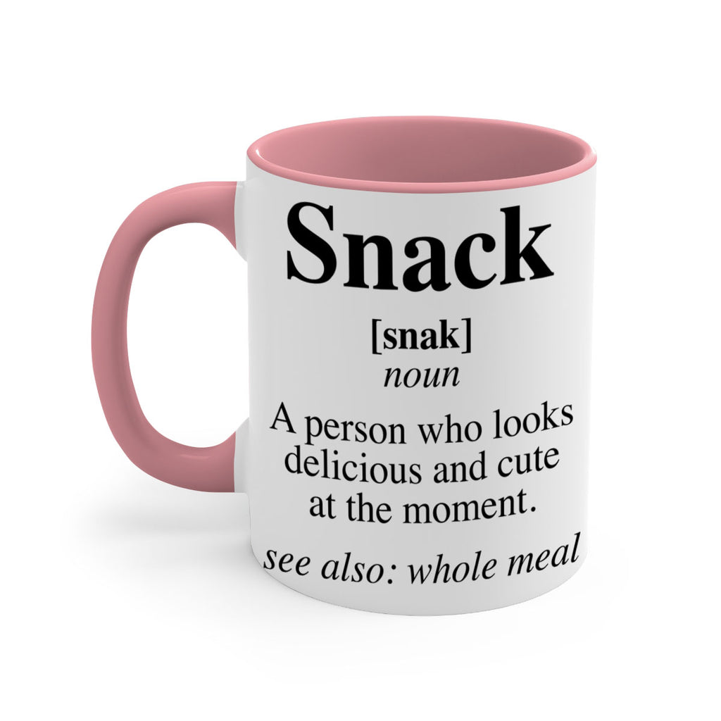 snack definition 29#- black words - phrases-Mug / Coffee Cup