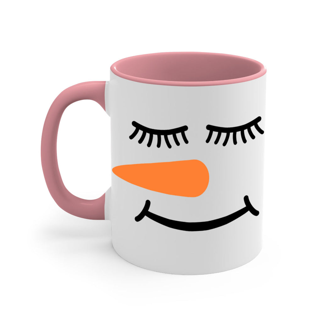 snowman face #- christmas-Mug / Coffee Cup