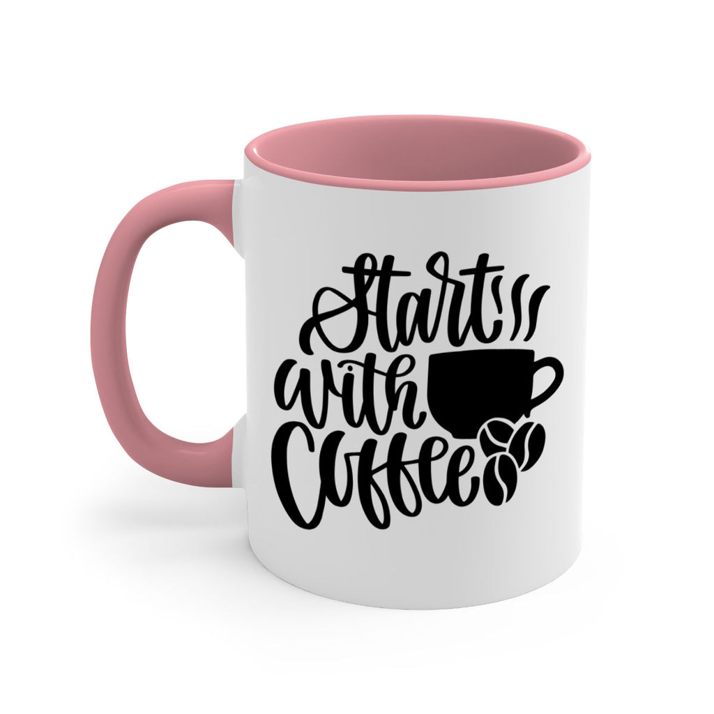 start with coffee 33#- coffee-Mug / Coffee Cup