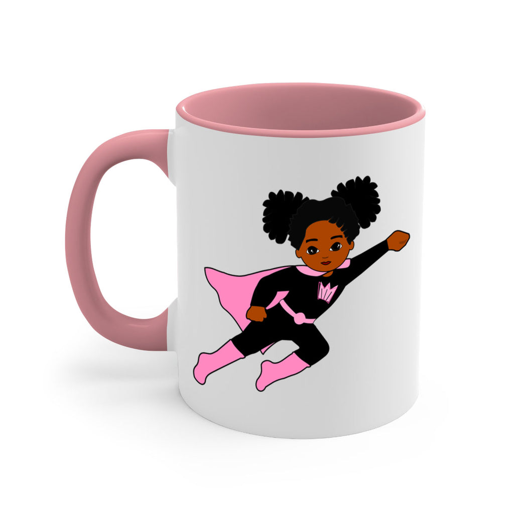 super kids girl 11#- Black women - Girls-Mug / Coffee Cup