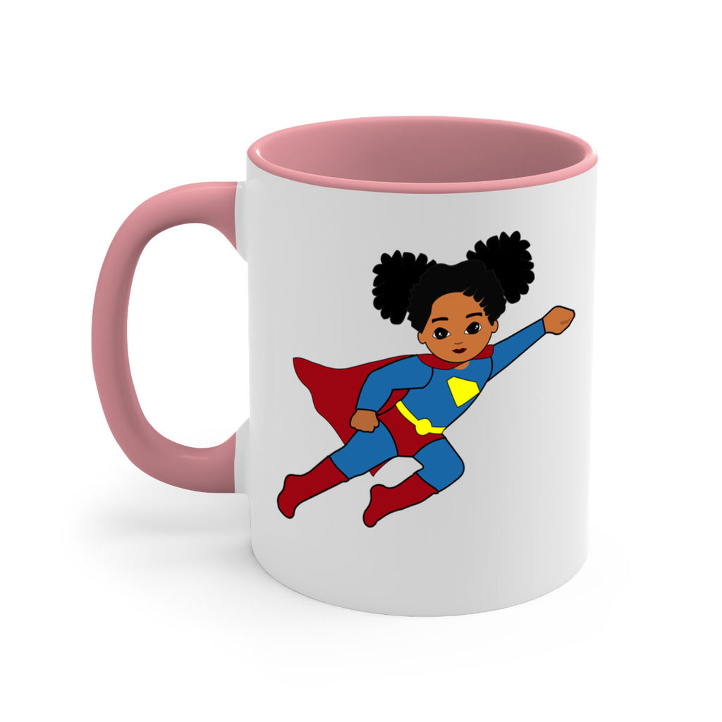 super kids girl 3#- Black women - Girls-Mug / Coffee Cup