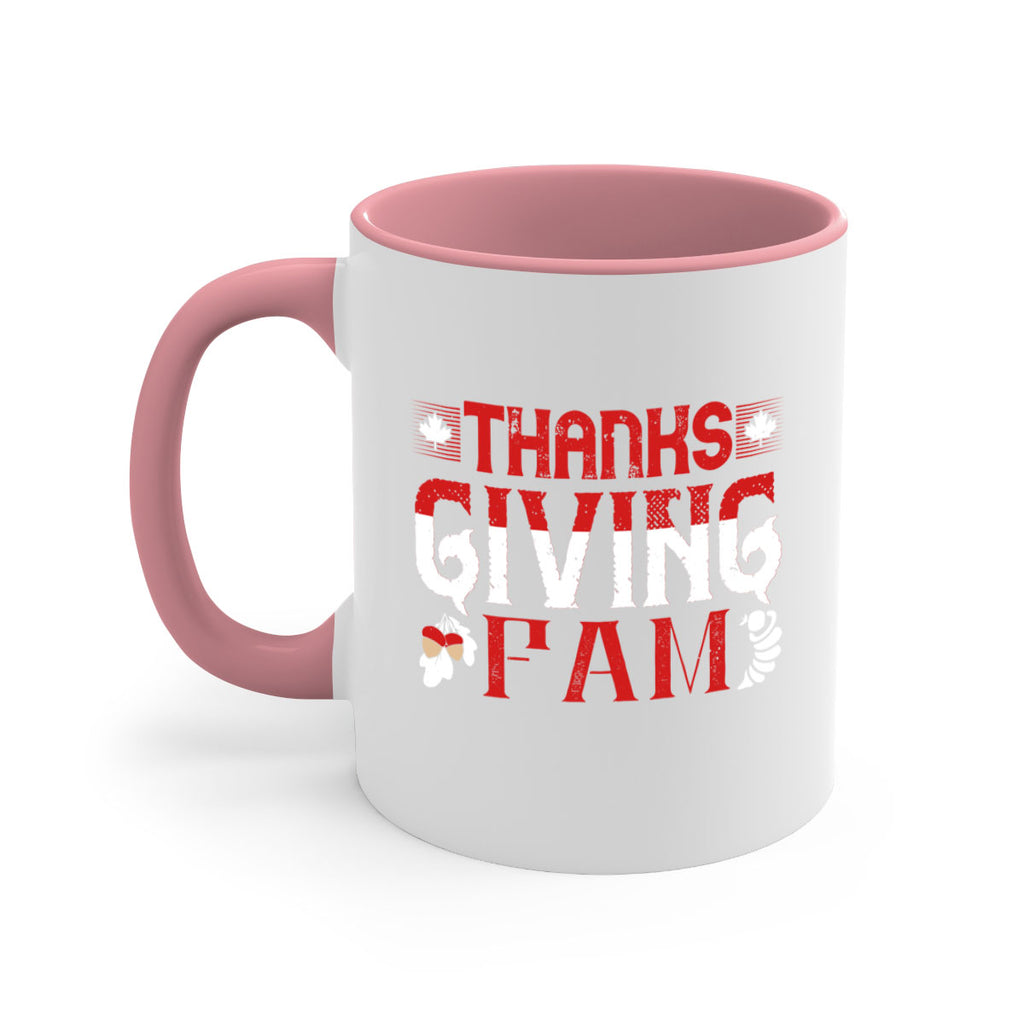 thanks giving fam 16#- thanksgiving-Mug / Coffee Cup