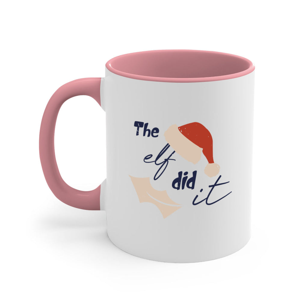 the elf did it 351#- christmas-Mug / Coffee Cup