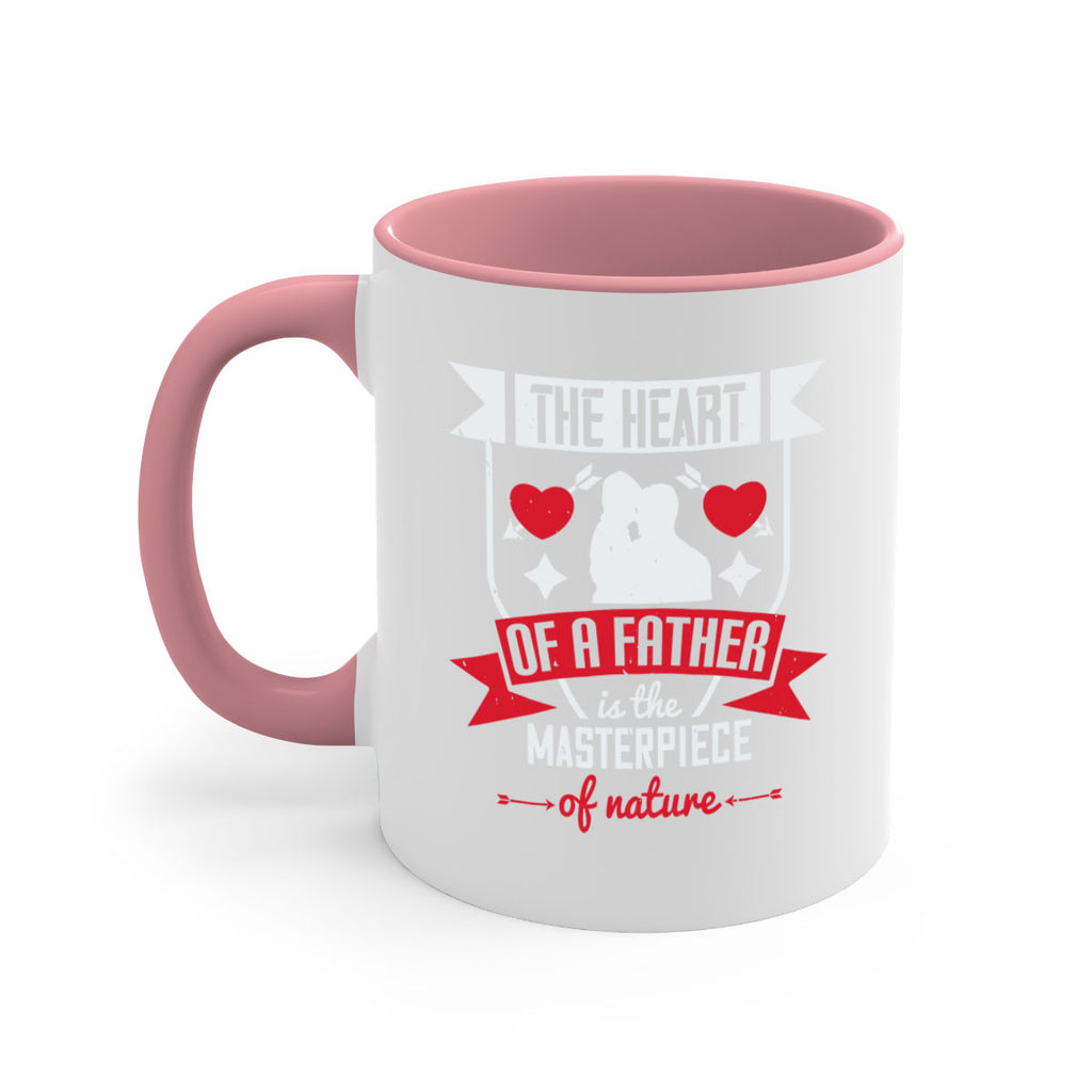 the heart of a father 159#- fathers day-Mug / Coffee Cup
