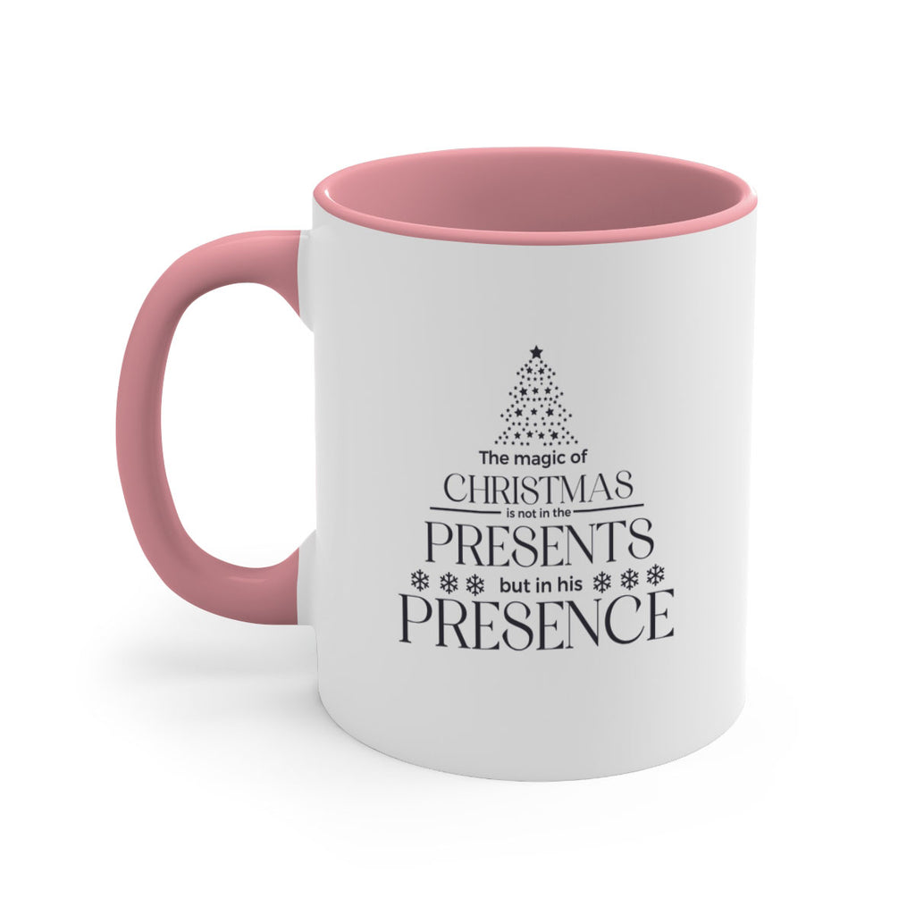 the magic of christmas is black style 1199#- christmas-Mug / Coffee Cup