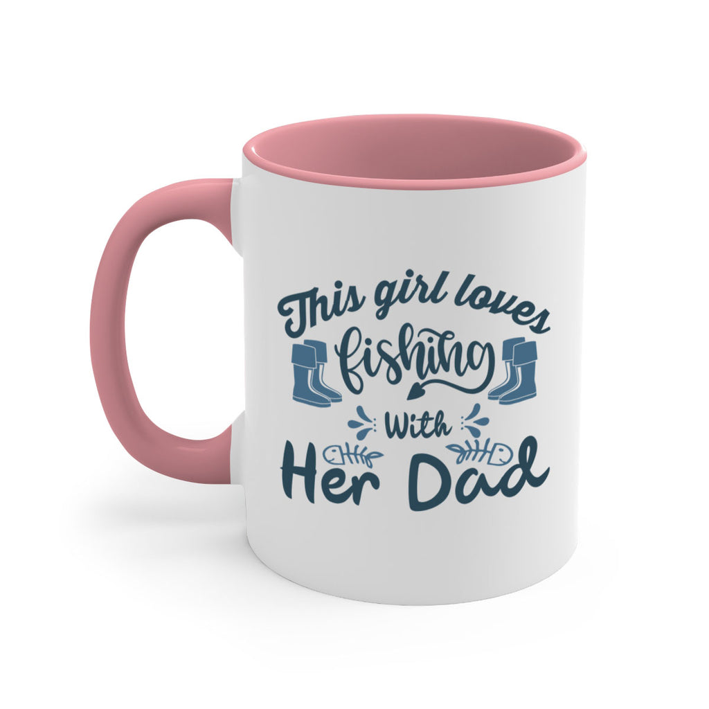this girl loves fishing 19#- fishing-Mug / Coffee Cup