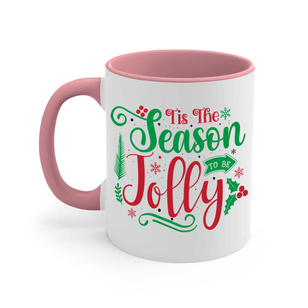 tis the season to be jolly style 1216#- christmas-Mug / Coffee Cup