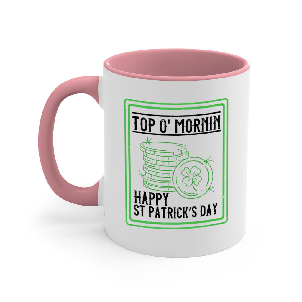 top o mornin happy st patrick’s day Style 8#- St Patricks Day-Mug / Coffee Cup