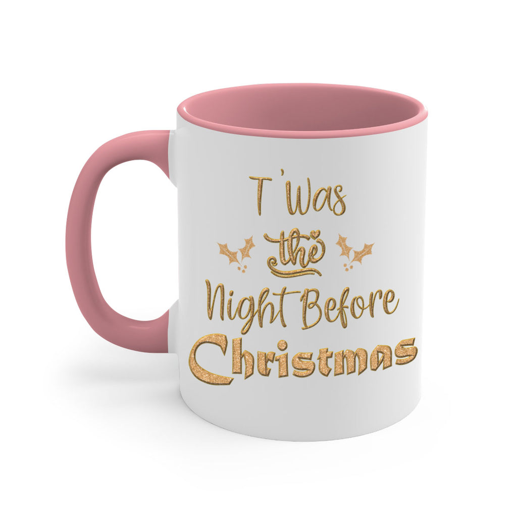 twas the night before christmas gold 439#- christmas-Mug / Coffee Cup