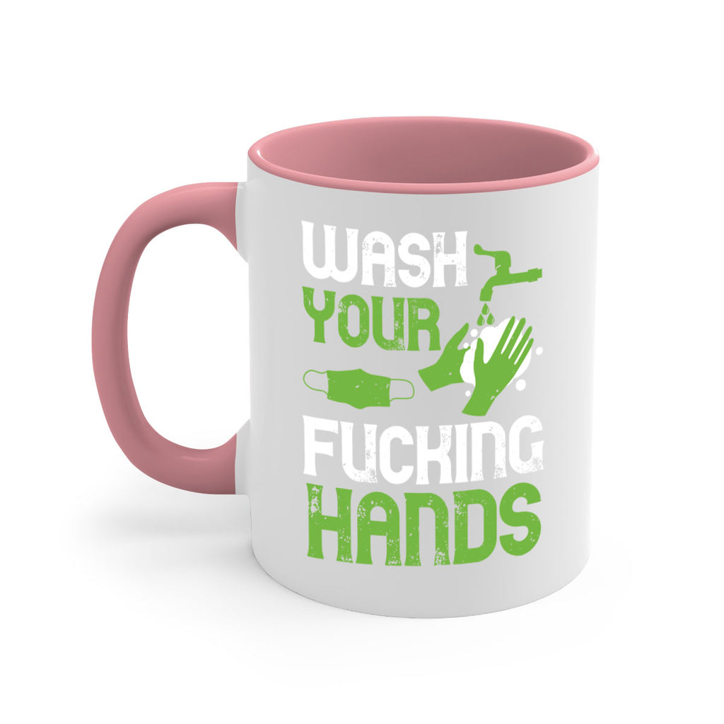 wash your fucking hands Style 14#- corona virus-Mug / Coffee Cup