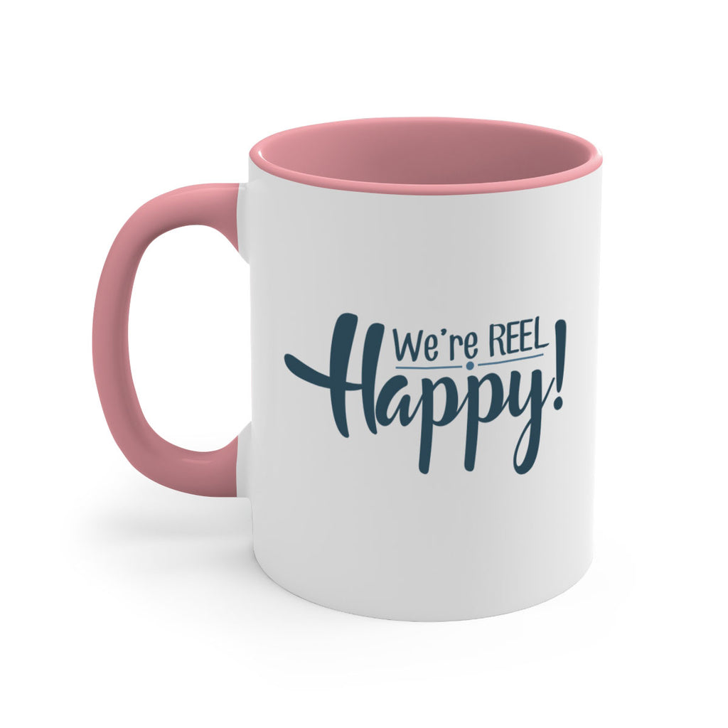 we are reel happy 16#- fishing-Mug / Coffee Cup