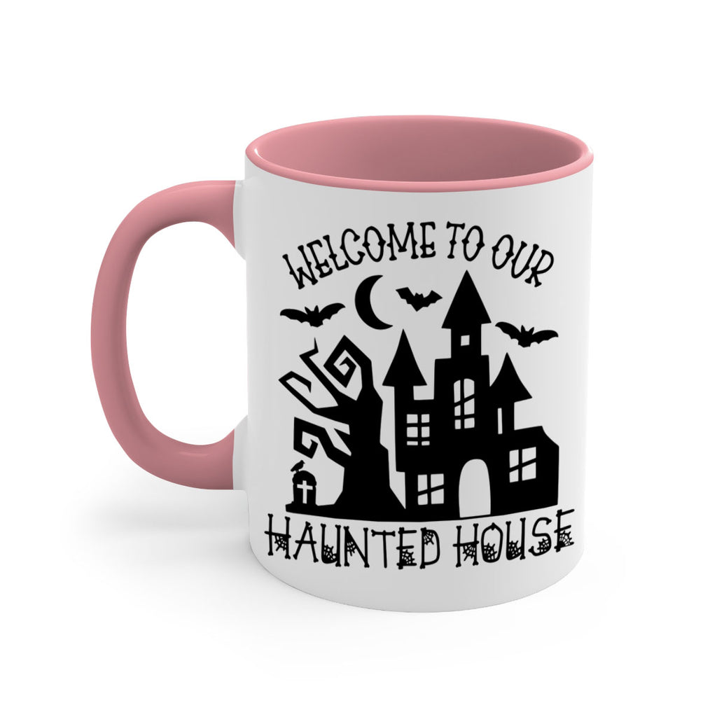 welcome to our haunted house 14#- halloween-Mug / Coffee Cup