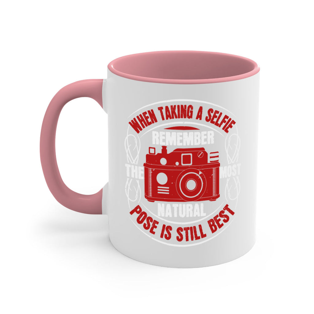 when taking a selfie remember 5#- photography-Mug / Coffee Cup