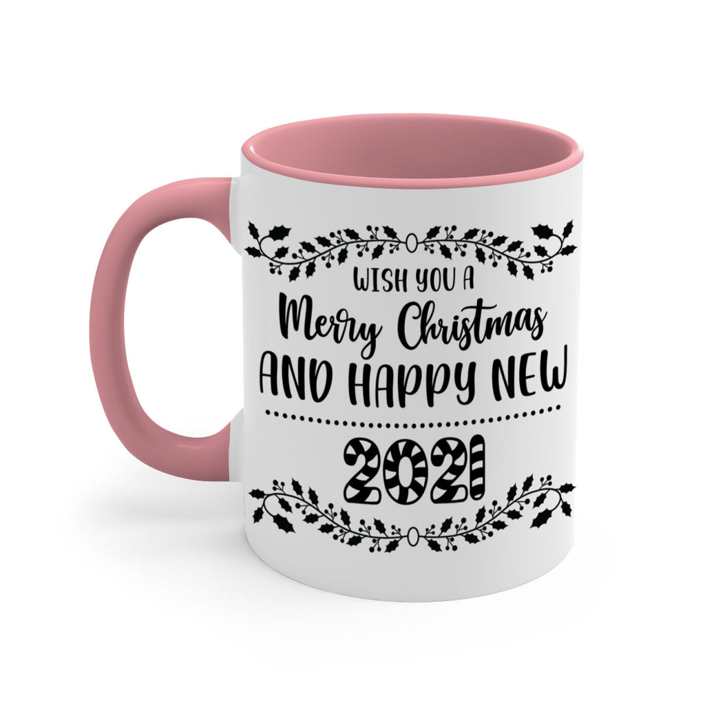 wish you a merry christmas and happy new year style 1242#- christmas-Mug / Coffee Cup
