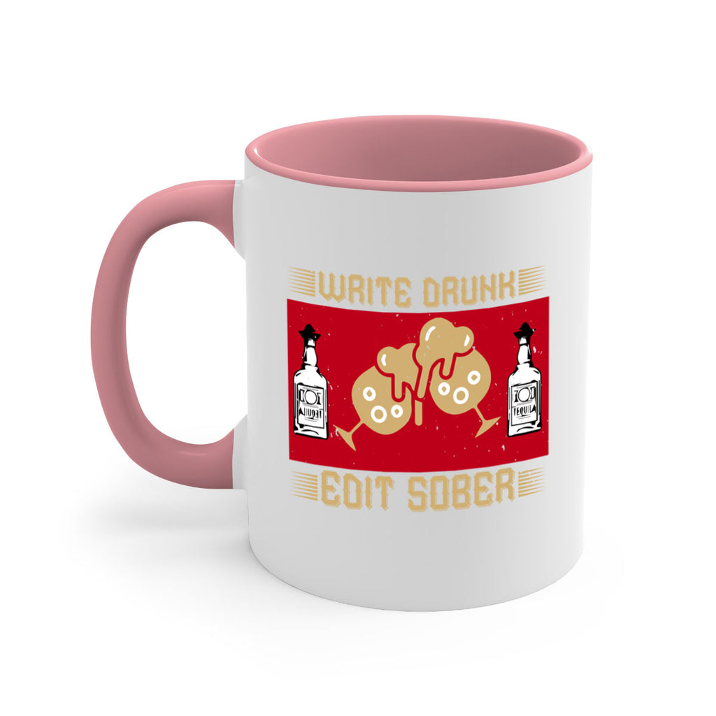 write drunk edit sober 14#- drinking-Mug / Coffee Cup