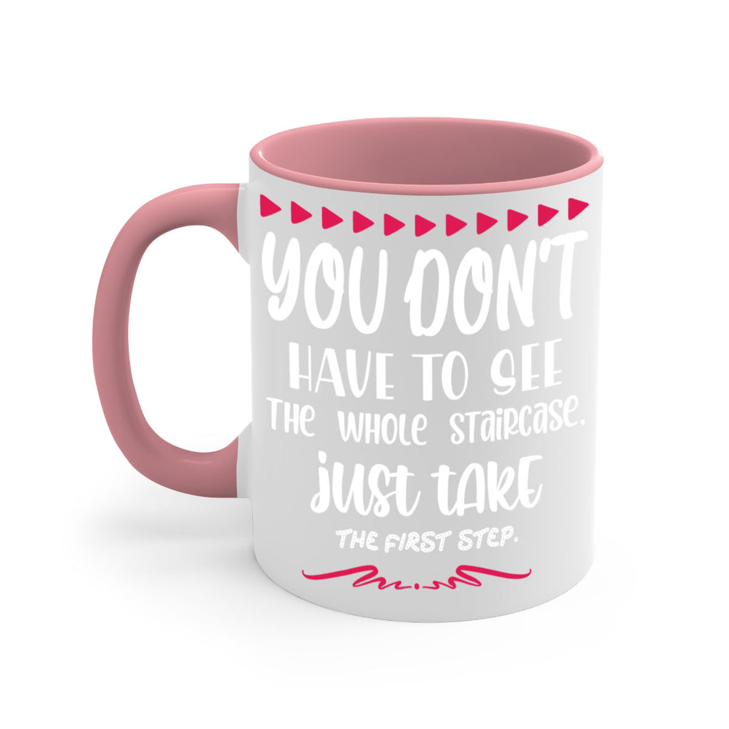 you don't have to see the whole staircase, just take the first step style 1250#- christmas-Mug / Coffee Cup