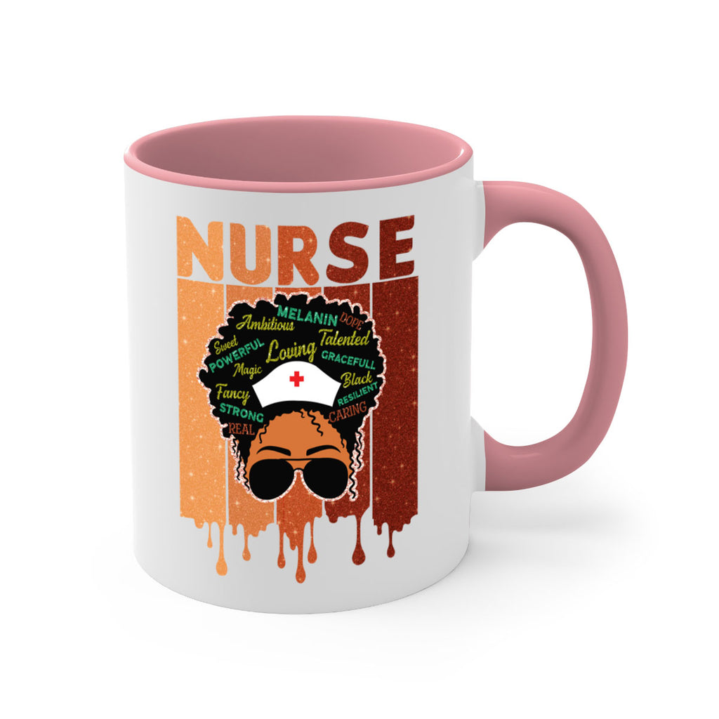 Black Nurse African Melanin Juneteenth 22#- juneteenth-Mug / Coffee Cup