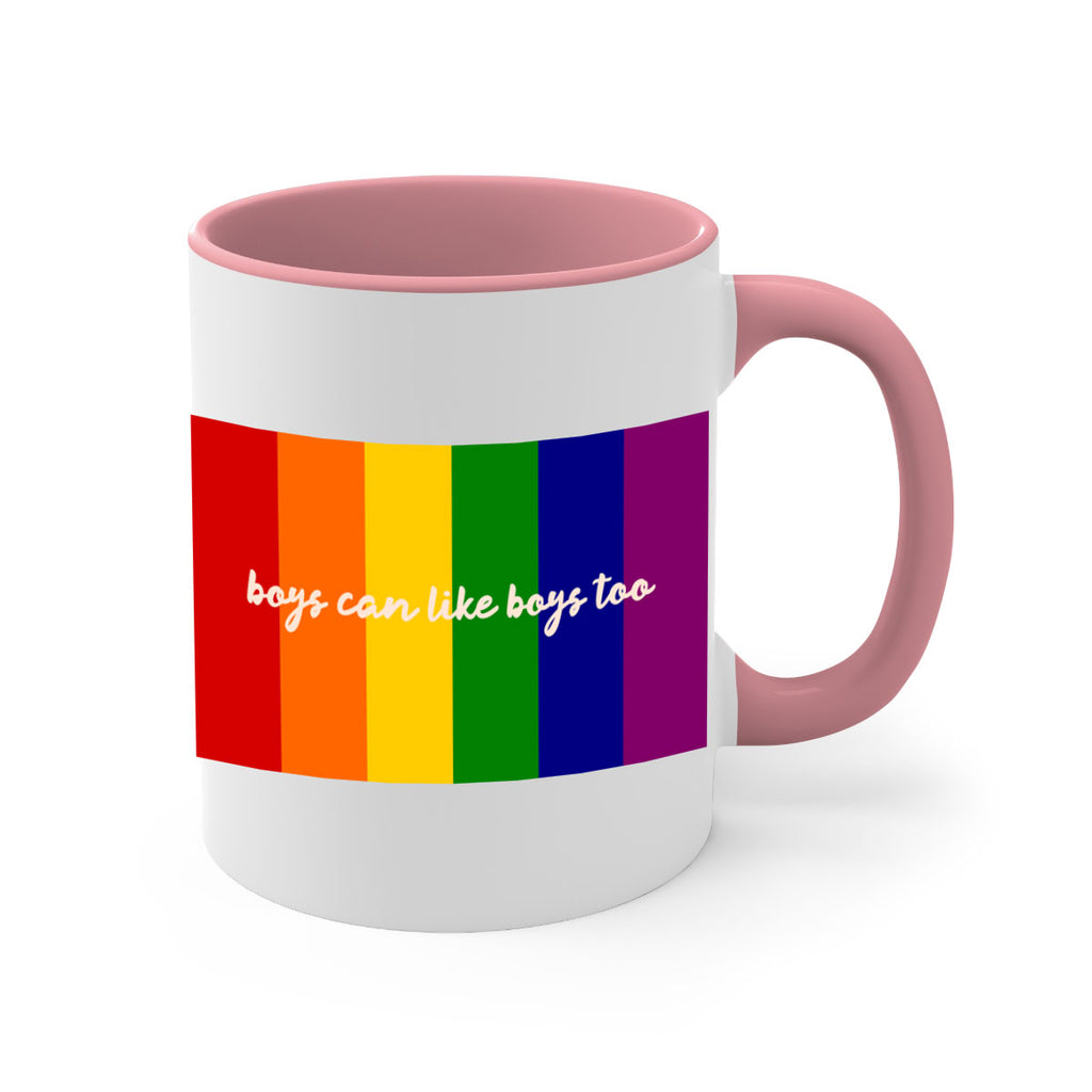 Boys can like Boys too 17#- lgbt-Mug / Coffee Cup