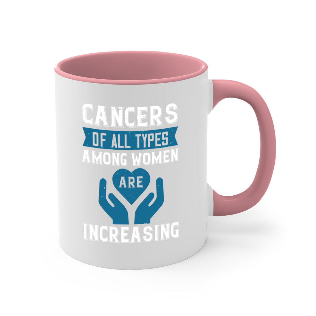 Cancers of all types among women are increasing Style 4#- World Health-Mug / Coffee Cup