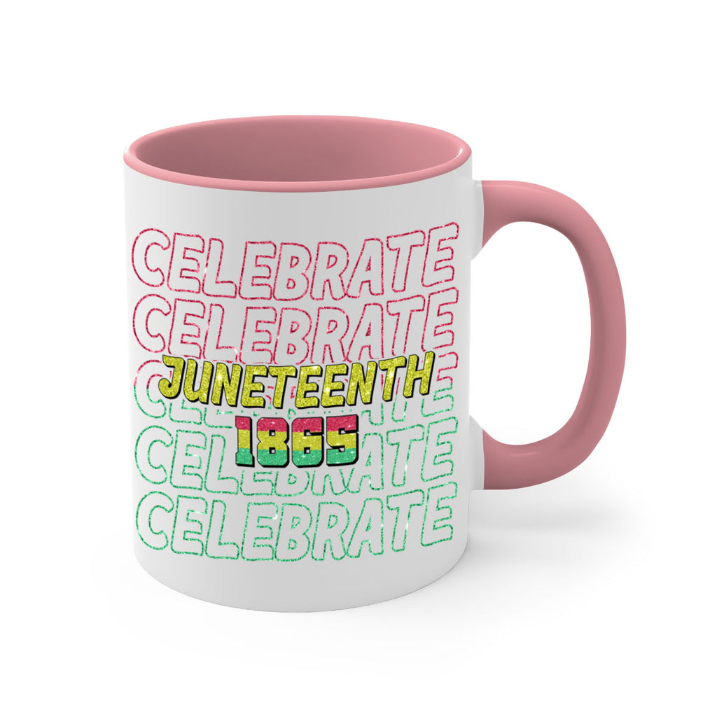 Celabrate Juneteenth Since 1865 Png 18#- juneteenth-Mug / Coffee Cup