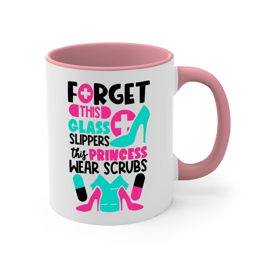 Forget This Glass Slippers This Princess Wear Scrubs Style Style 185#- nurse-Mug / Coffee Cup