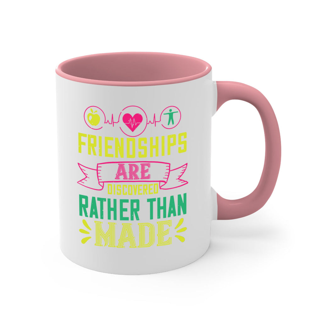 Friendships are discovered rather than made Style 48#- World Health-Mug / Coffee Cup