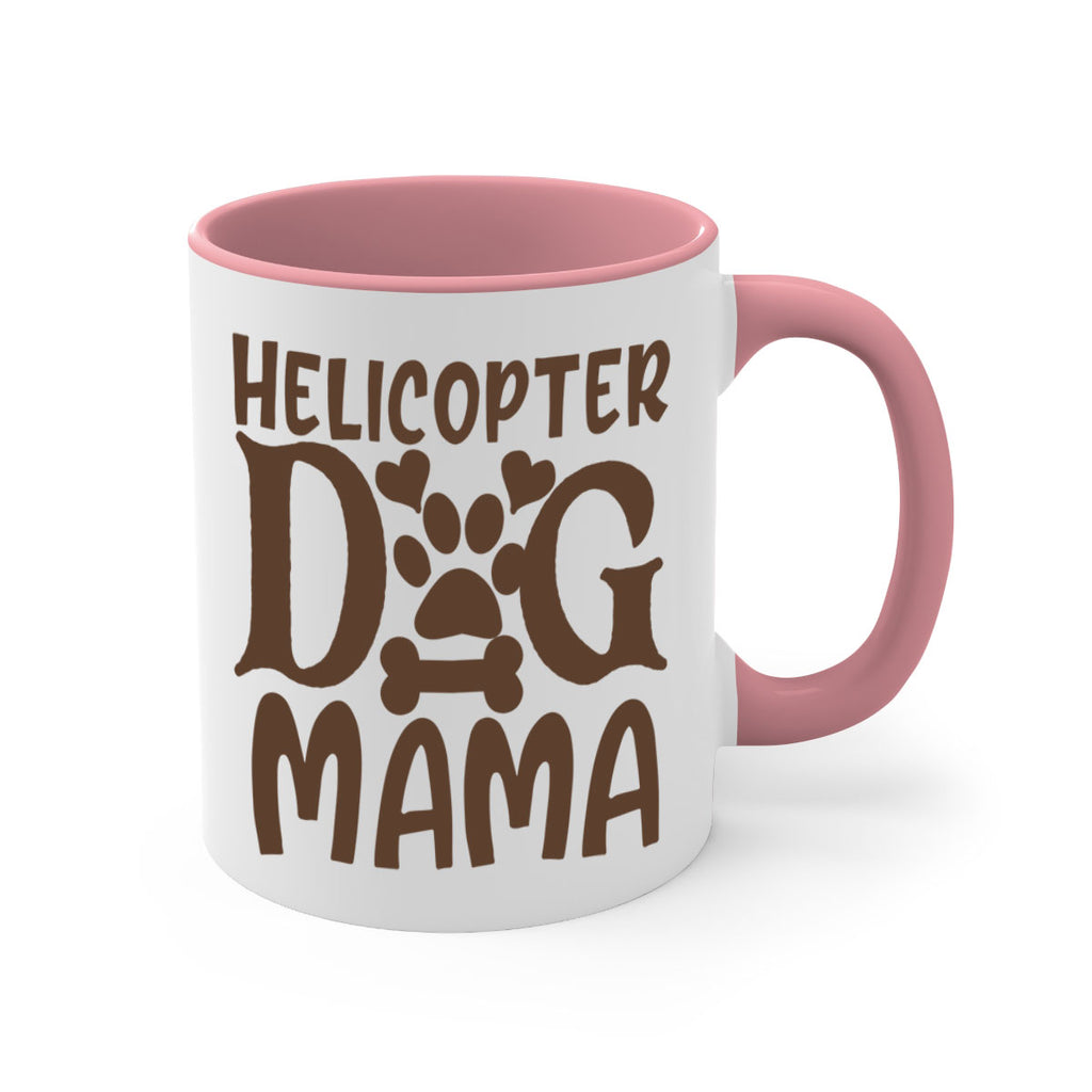 Helicopter Dog Mama Style 87#- Dog-Mug / Coffee Cup