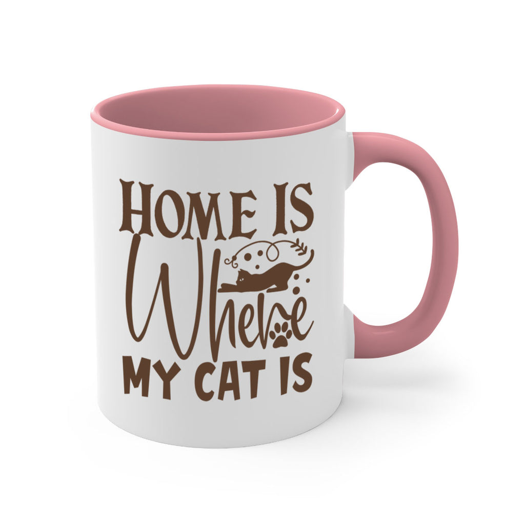 Home Is Where My Cat Is Style 14#- cat-Mug / Coffee Cup