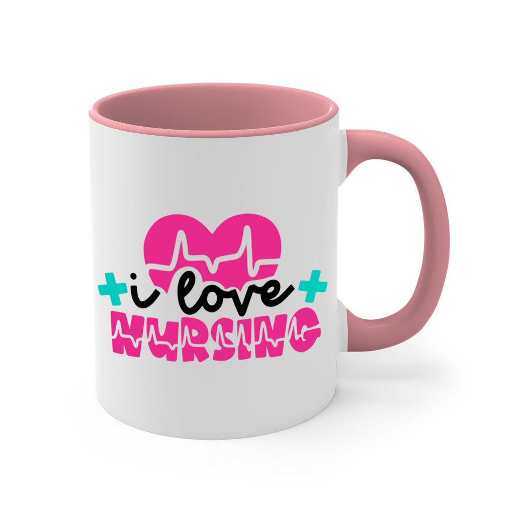 I Love Nursing Style Style 170#- nurse-Mug / Coffee Cup