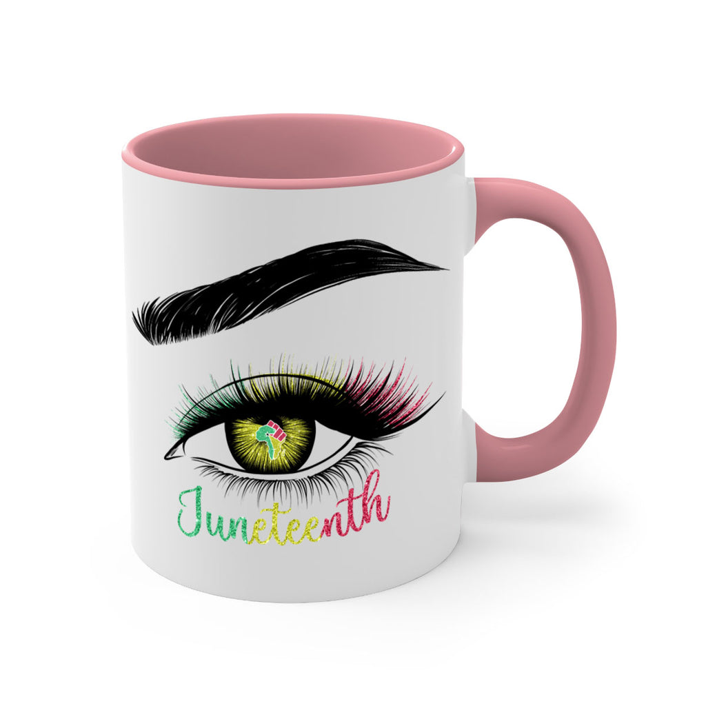 Juneteenth 1865 GirlS Eye 3#- juneteenth-Mug / Coffee Cup