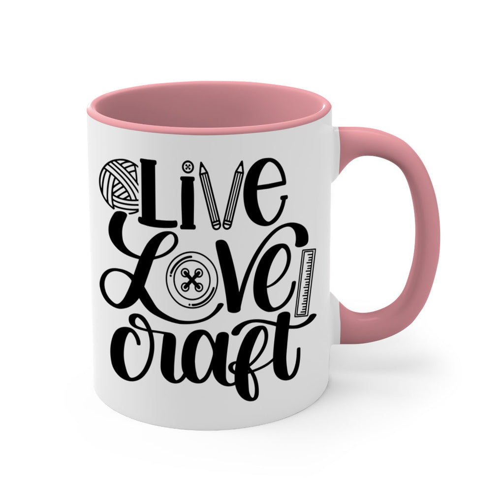 Live Love Craft 14#- crafting-Mug / Coffee Cup