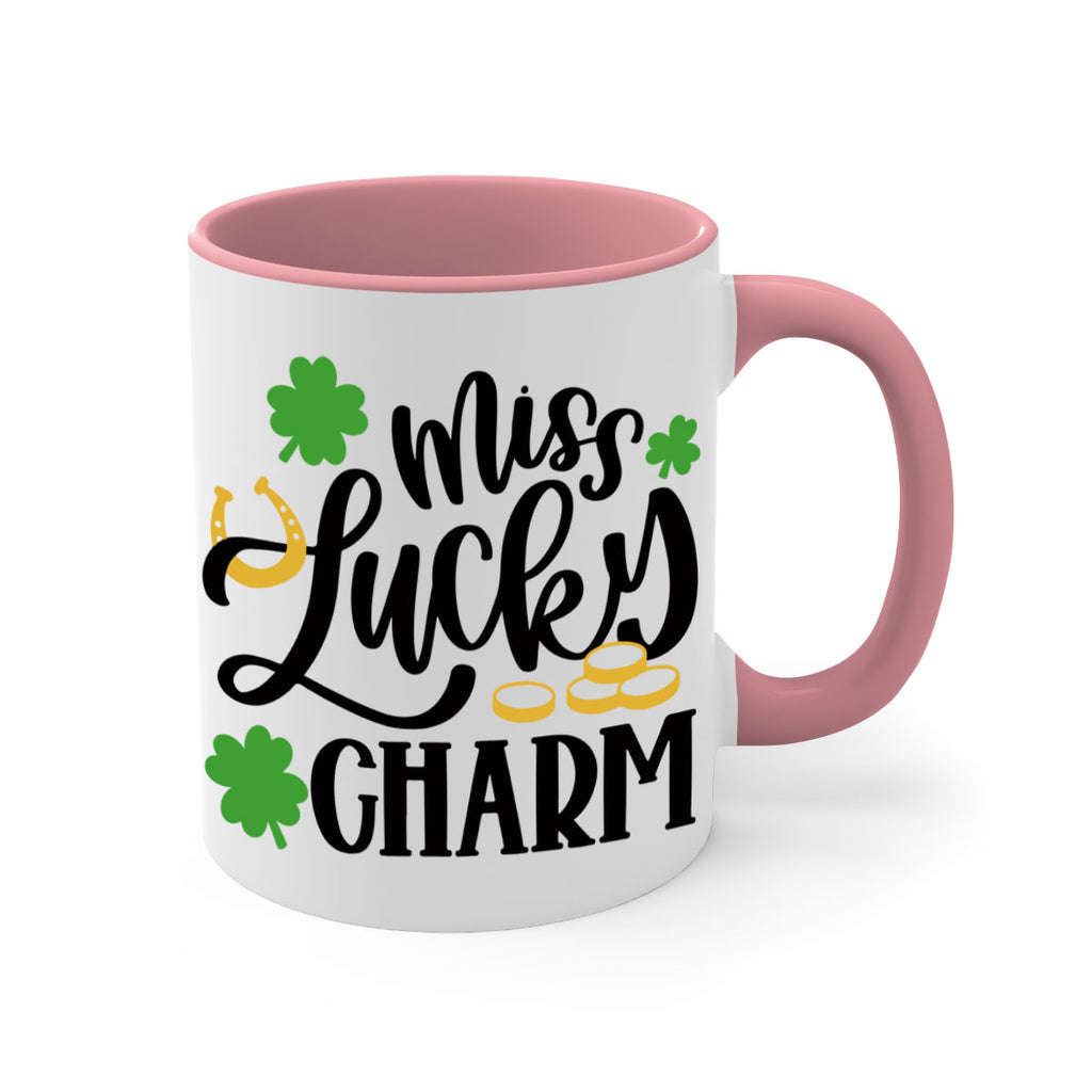 Miss Lucky Charm Style 47#- St Patricks Day-Mug / Coffee Cup