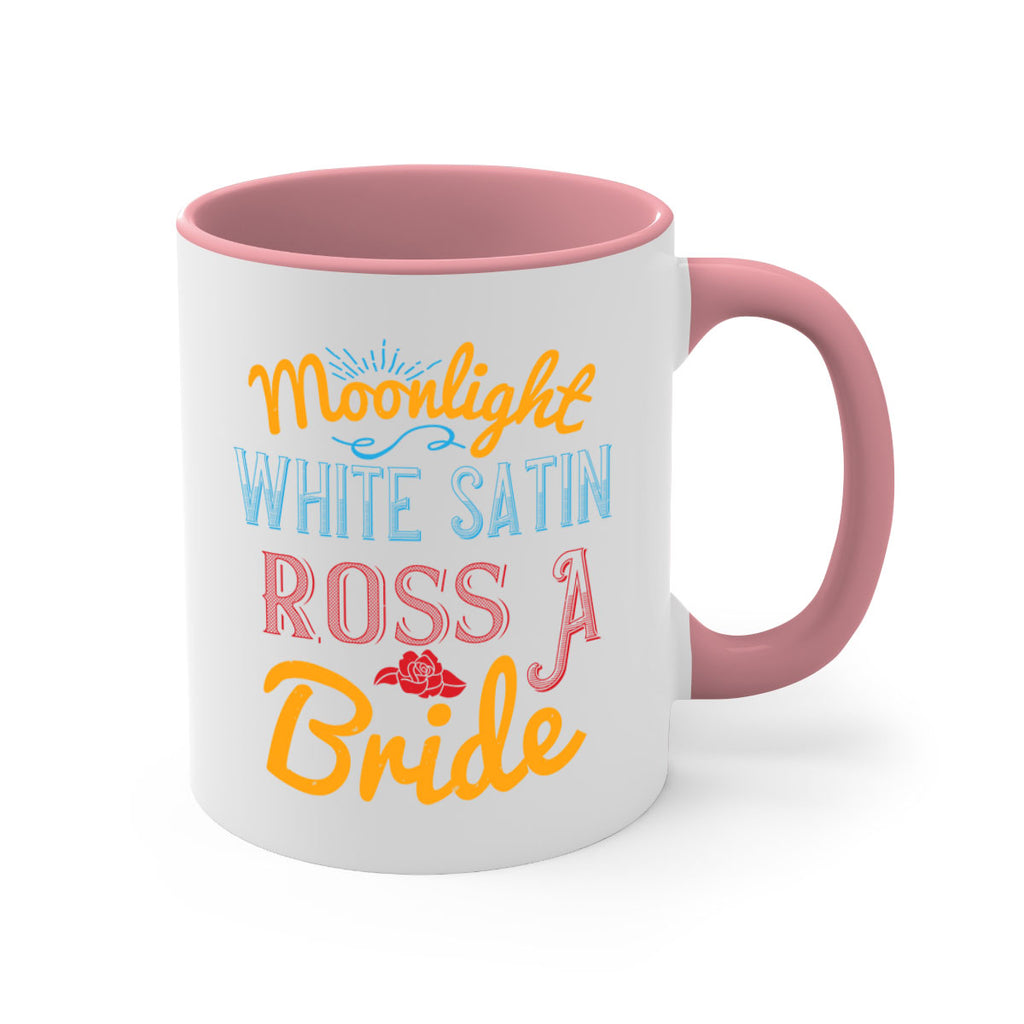Moonlight white satin ross a bride 42#- bride-Mug / Coffee Cup