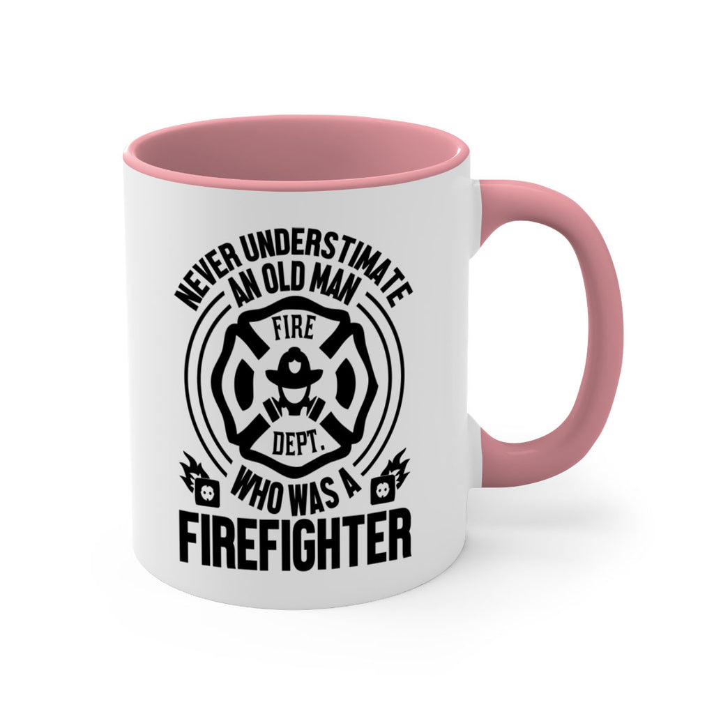 Never understimate Style 48#- fire fighter-Mug / Coffee Cup