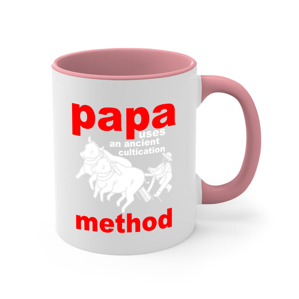 PAPA USES an ancient 113#- grandpa-Mug / Coffee Cup