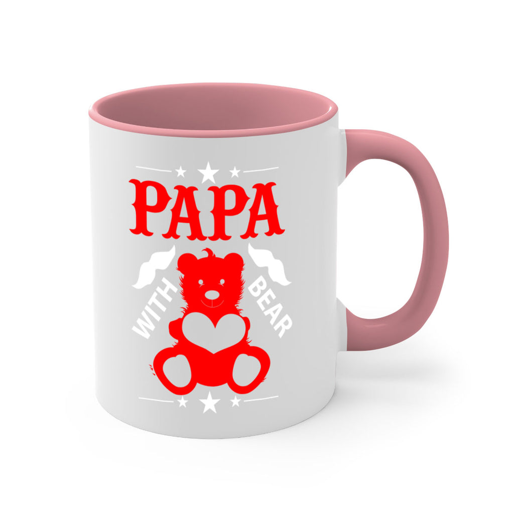 PAPA WITH BEAR 112#- grandpa-Mug / Coffee Cup