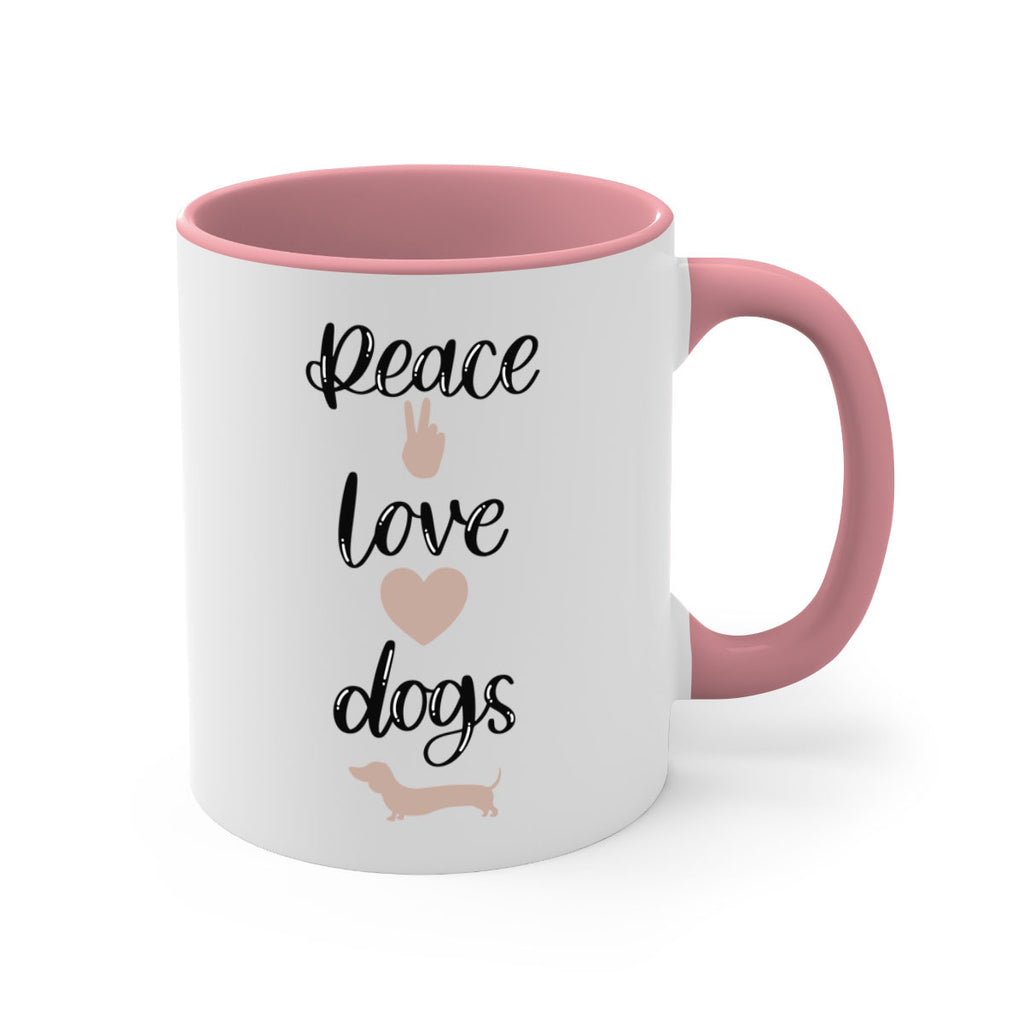 Peace Love Dogs Style 11#- Dog-Mug / Coffee Cup
