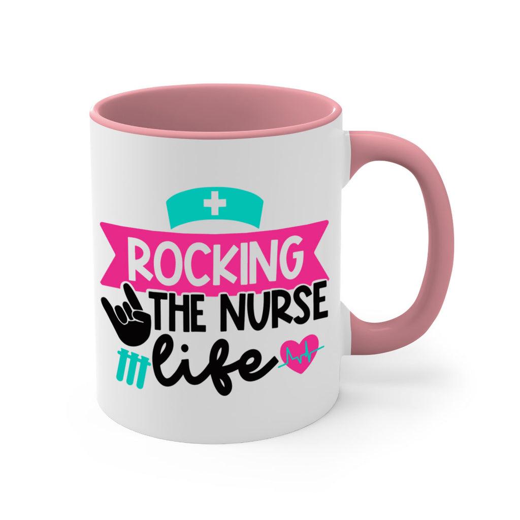 Rocking The Nurse Life Style Style 54#- nurse-Mug / Coffee Cup